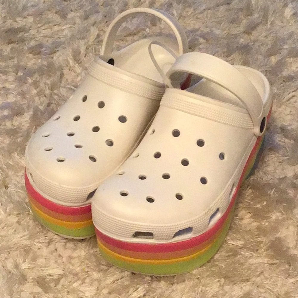Cape Robbin Platform Crocs
